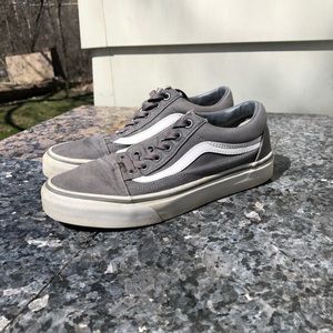Gray Old Skool Vans